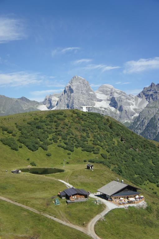 Hotel Berggasthaus Edelweisshütte Ladurns Innerpflersch Exterior foto