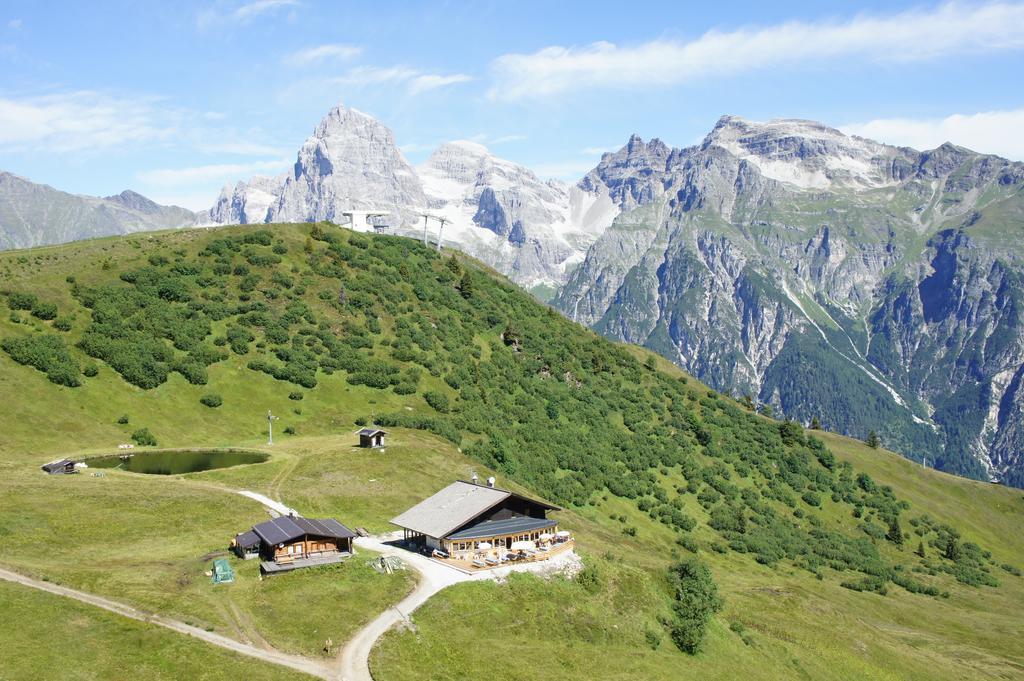 Hotel Berggasthaus Edelweisshütte Ladurns Innerpflersch Exterior foto