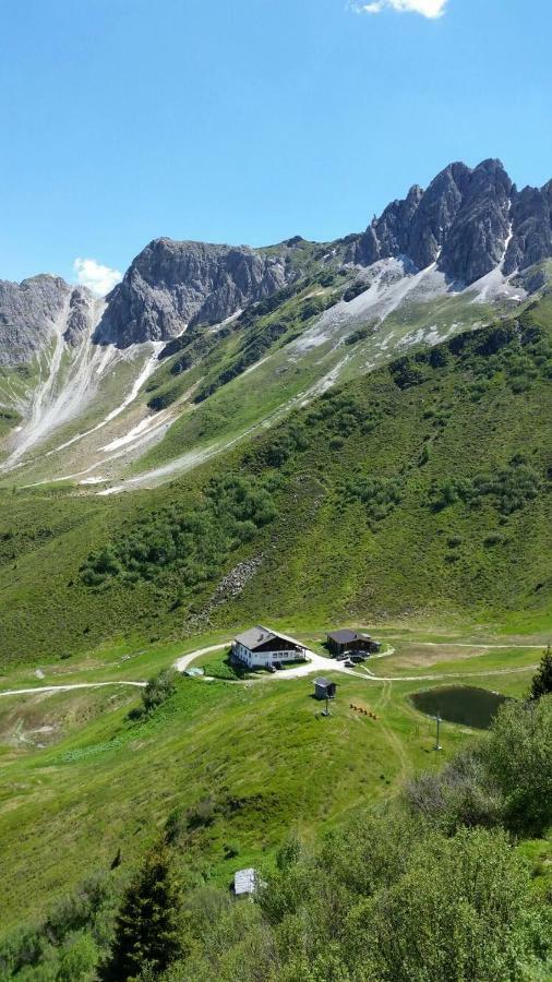 Hotel Berggasthaus Edelweisshütte Ladurns Innerpflersch Exterior foto